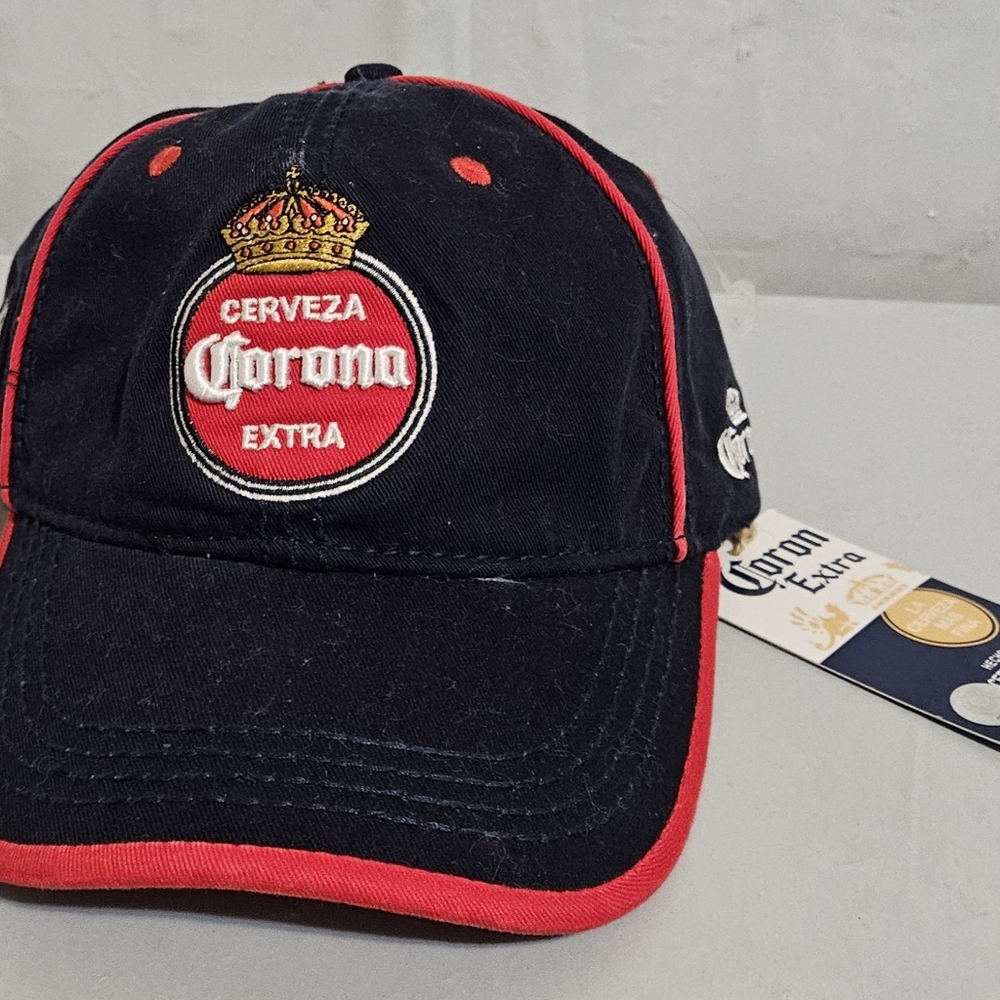 Cancun Riviera Maya Corona Extra Black and Red Cap